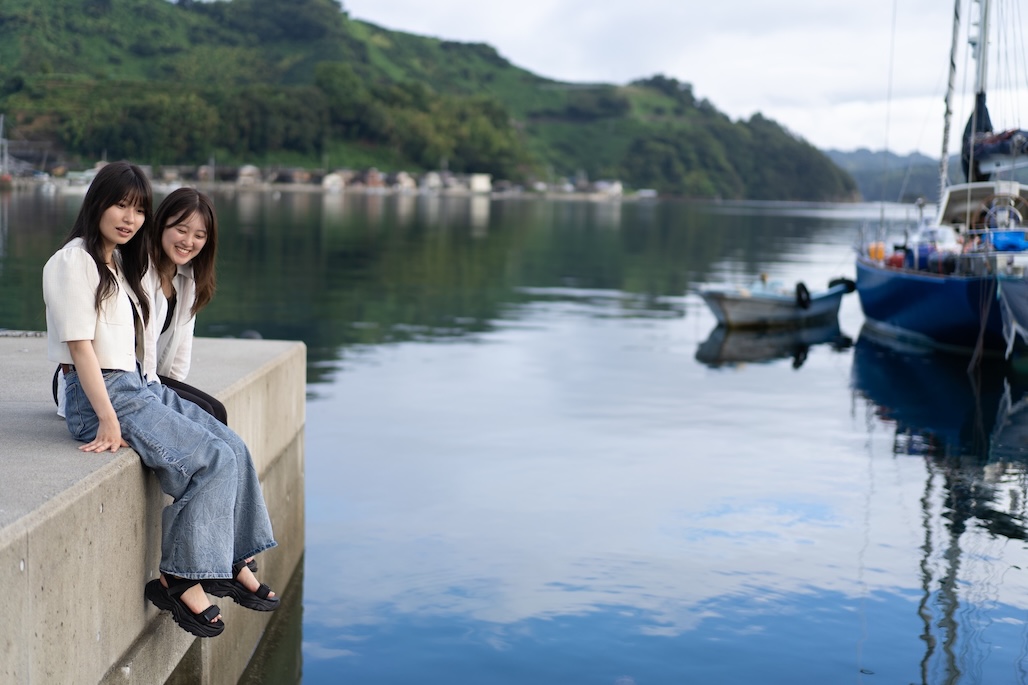 目の前は釣りの名所